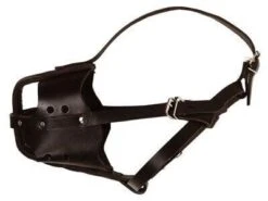 Zolux Muselière Policière En Cuir T3