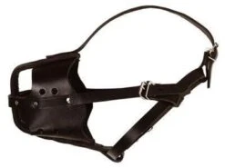 Zolux Muselière Policière En Cuir T7