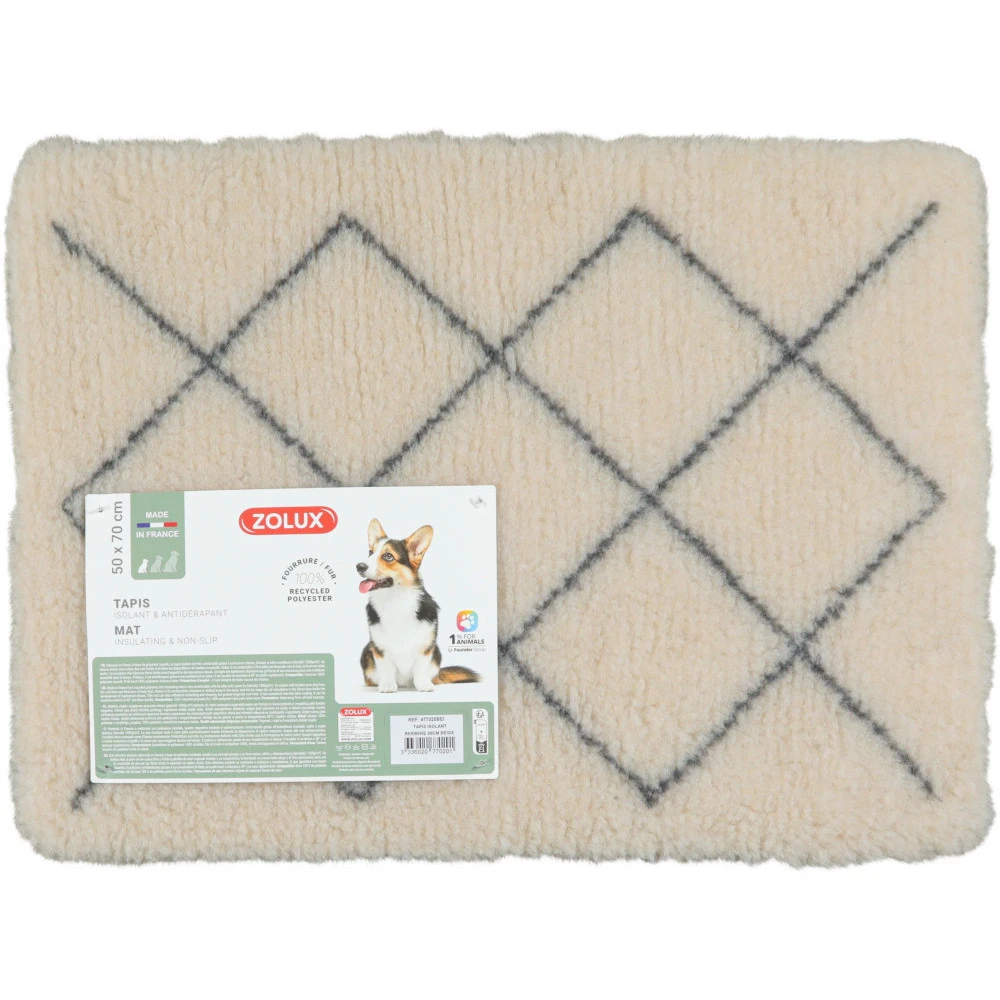 Zolux Tapis Isolants Pour Chiens 50 X 70 Cm Beige. 5 Zolux Tapis Isolants Pour Chiens 50 X 70 Cm Beige. – Image 3