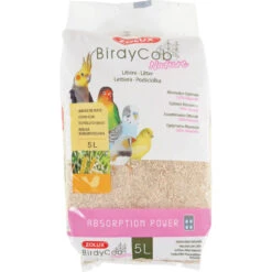 Zolux Litière Birdycob Nature 5 Litres Pour Oiseaux