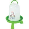 Abreuvoir ZOLUX Sur Pied - Blanc-Vert - 1,5L - 175606 -lacompagniedesanimaux 3336021756082 2