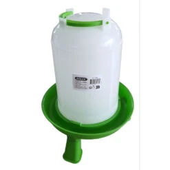 Abreuvoir ZOLUX Sur Pied - Blanc-Vert - 1,5L - 175606 -lacompagniedesanimaux 3336021756082 4
