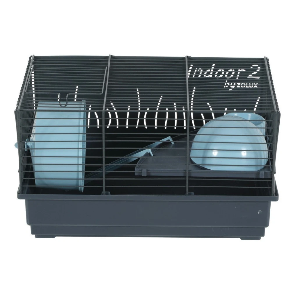 Zolux Cage Indoor 2. Bleu 40 . Pour Hamster. 40 X 26 X Hauteur 22 Cm. 4 Zolux Cage Indoor 2. Bleu 40 . Pour Hamster. 40 X 26 X Hauteur 22 Cm. – Image 2