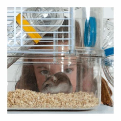 Zolux Cage Duo Rody3. Couleur Grenadine. Taille 41 X 27 X 40.5 Cm H. Pour Rongeur -lacompagniedesanimaux 3336022060195 2