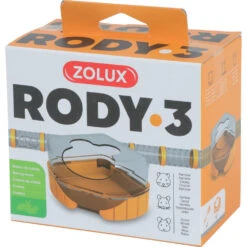 Zolux 1 Maison De Toilette Pour Petits Rongeurs. Rody3 . Couleur Banane. Taille 14.3 Cm X 10.5 Cm X 7 Cm . Pour Rongeur. -lacompagniedesanimaux 3336022060409 3