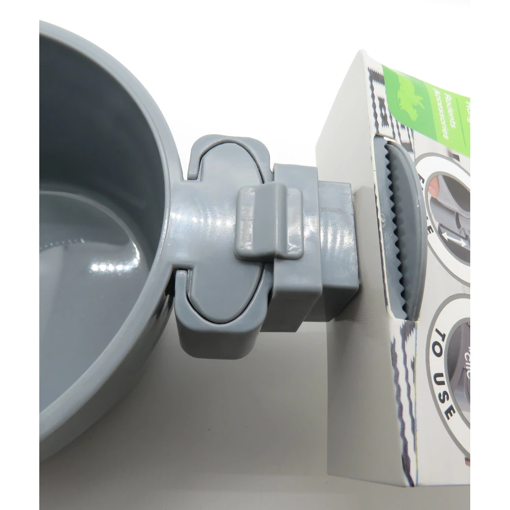 Mangeoire ZOLUX À Fixer - Gris - 500 Ml - 206697 3 Mangeoire ZOLUX À Fixer - Gris - 500 Ml - 206697