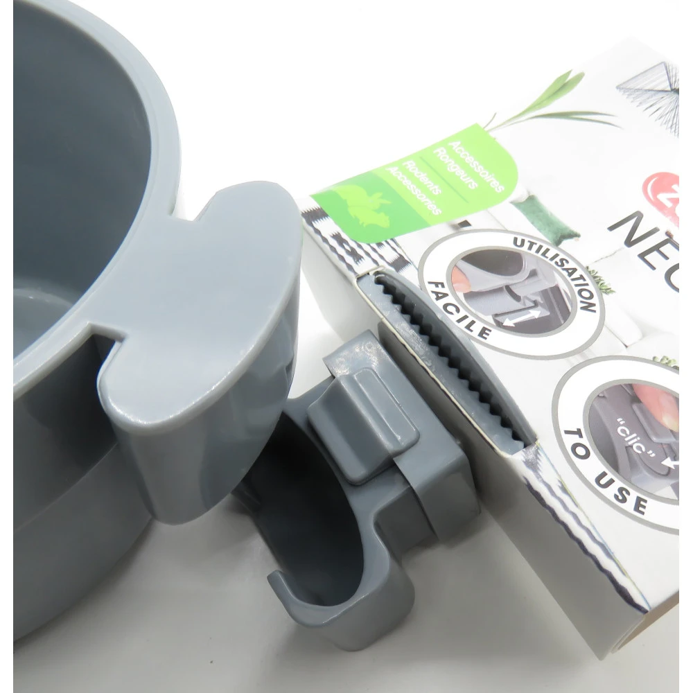Mangeoire ZOLUX À Fixer - Gris - 500 Ml - 206697 6 Mangeoire ZOLUX À Fixer - Gris - 500 Ml - 206697 – Image 4