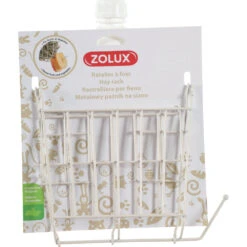 Zolux Râtelier à Foin En Métal Beige 20x 6 X 18 Cm Pour Rongeur.