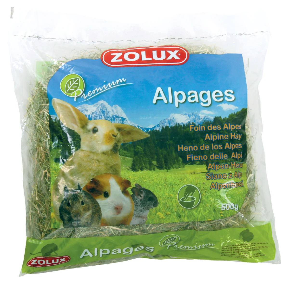 Zolux Foin Alpage Premium Pour Rongeurs 500 Gr 3 Zolux Foin Alpage Premium Pour Rongeurs 500 Gr