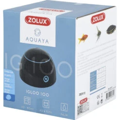 Zolux Pompe à Air Igloo 100 Noir Puissance 1.8 W Débit Max 96 L/H - Aquarium -lacompagniedesanimaux 3336023207513 3