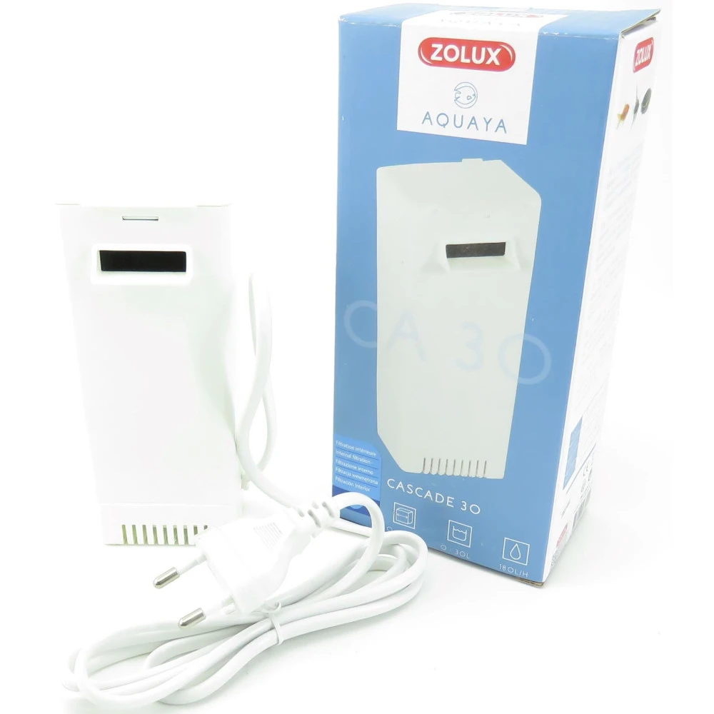 Zolux Filtration Aquarium Cascade 30, Puissance 3w 180l/h Pour Aquarium De 0 à 30l Max 6 Zolux Filtration Aquarium Cascade 30, Puissance 3w 180l/h Pour Aquarium De 0 à 30l Max – Image 4