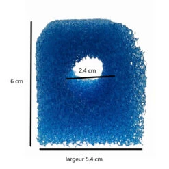 Zolux Mousse Bleue Medium CL 120 A Pour Pompe Classic 120 Pour Aquarium -lacompagniedesanimaux 3336023302126 5