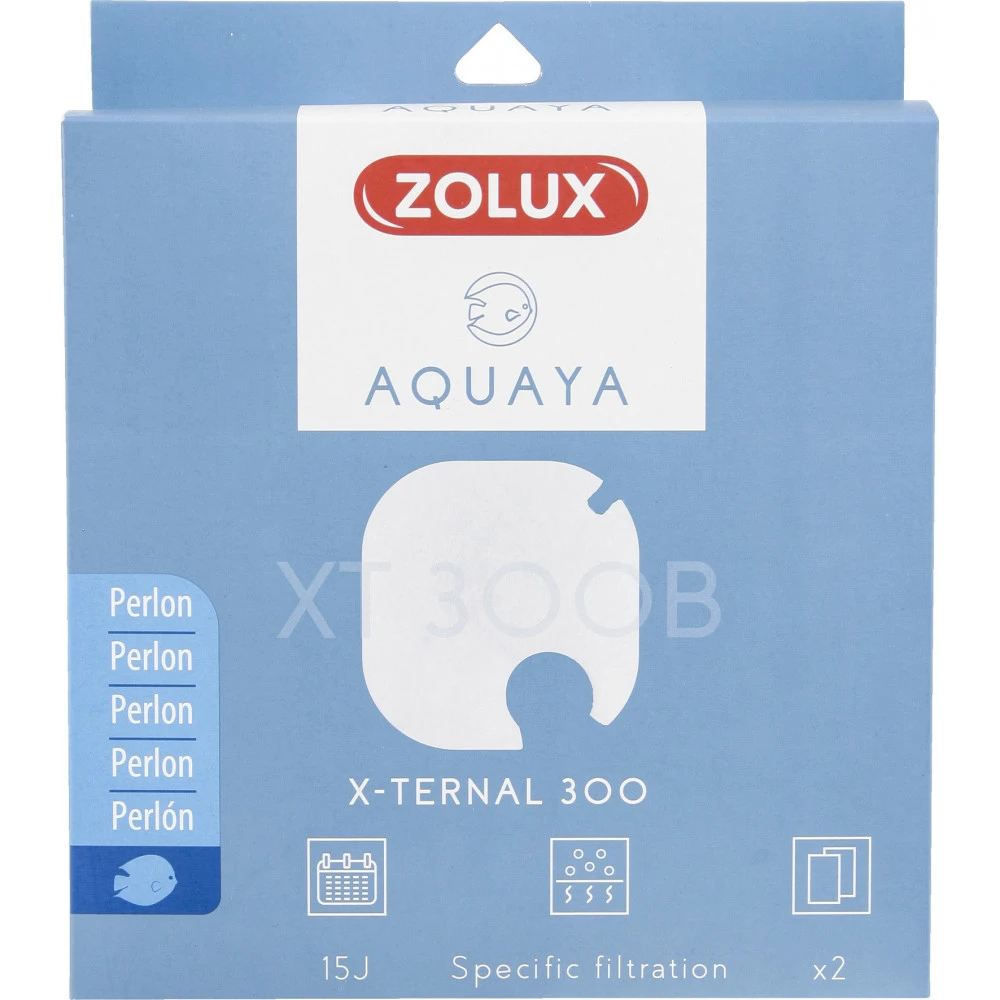 Zolux Filtre Pour Pompe X-ternal 300, Filtre XT 300 B Perlon X 2. Pour Aquarium. 4 Zolux Filtre Pour Pompe X-ternal 300, Filtre XT 300 B Perlon X 2. Pour Aquarium. – Image 2