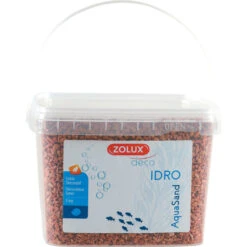 Zolux Gravier Décoratif 2-3 Mm Orange Ashewa AquaSand 5 Kg Pour Aquarium