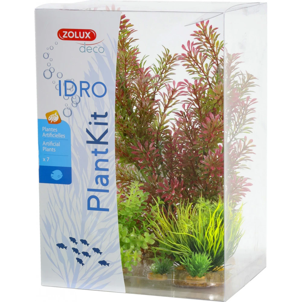 Zolux Déco Plantkit Idro N°1. Plantes Artificielles. 7 Pieces. H 36 Cm. Décoration D'aquarium. 9 Zolux Déco Plantkit Idro N°1. Plantes Artificielles. 7 Pieces. H 36 Cm. Décoration D'aquarium. – Image 7