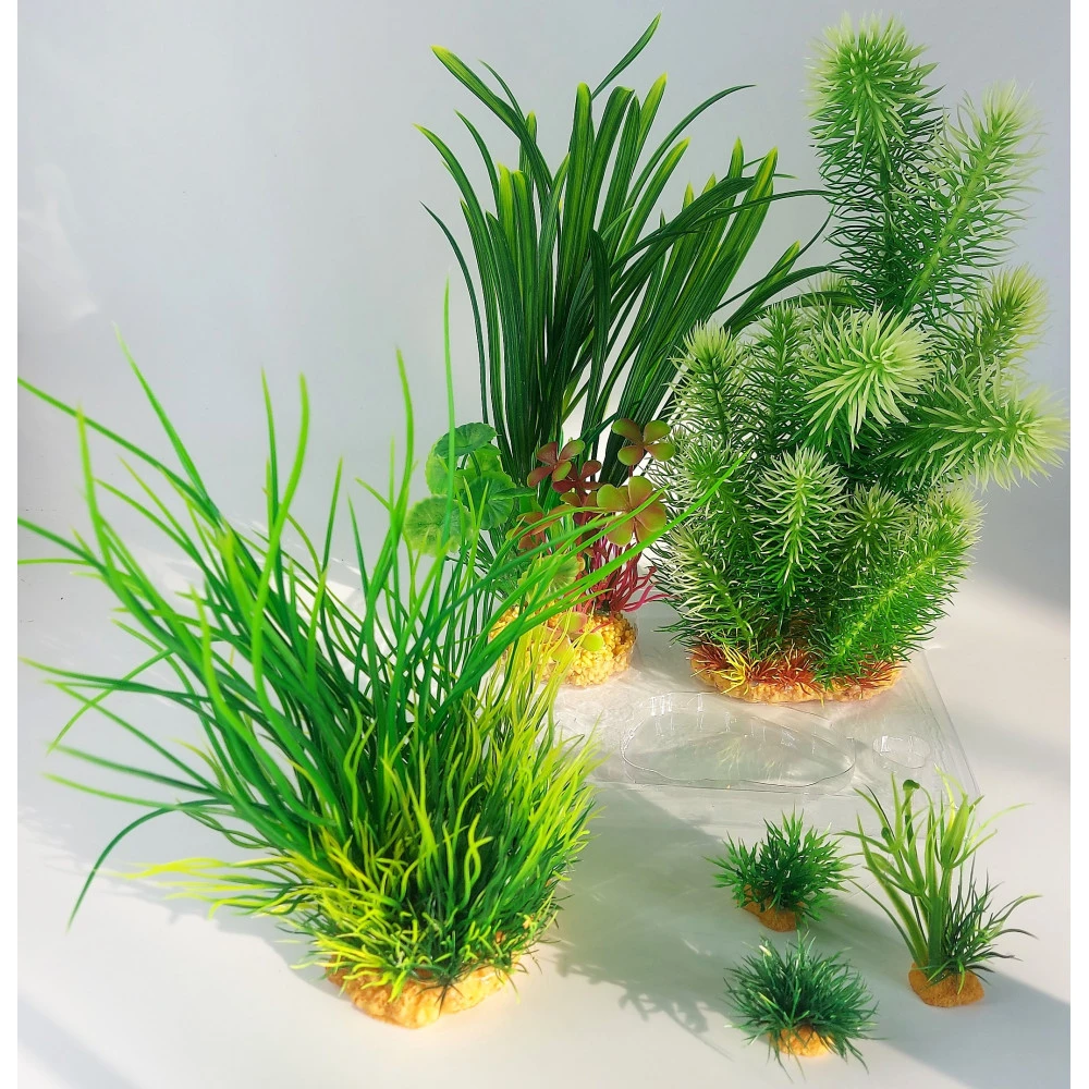 Zolux Déco Plantkit Idro N°3 Plantes Artificielles 6 Pieces H 28 Cm Décoration D'aquarium 4 Zolux Déco Plantkit Idro N°3 Plantes Artificielles 6 Pieces H 28 Cm Décoration D'aquarium – Image 2