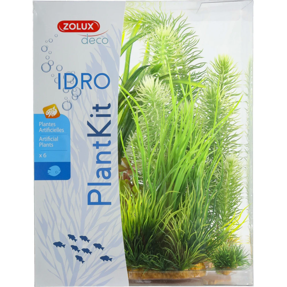 Zolux Déco Plantkit Idro N°3 Plantes Artificielles 6 Pieces H 28 Cm Décoration D'aquarium 5 Zolux Déco Plantkit Idro N°3 Plantes Artificielles 6 Pieces H 28 Cm Décoration D'aquarium – Image 3