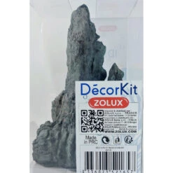 Zolux Décor. Kit Idro Black Stone N°3 Dimension 17.5 X 15 X Hauteur 27 Cm Pour Aquarium -lacompagniedesanimaux 3336023521657 3