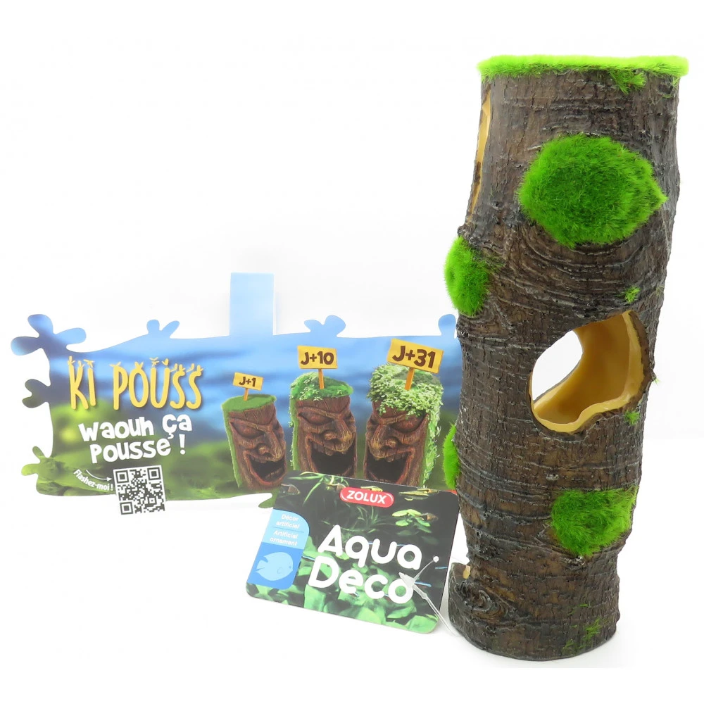 Zolux Tronc Grand Modèle. Ki Pouss. 6.7 X 6.2 X 19 Cm. Décoration Aquarium. 5 Zolux Tronc Grand Modèle. Ki Pouss. 6.7 X 6.2 X 19 Cm. Décoration Aquarium. – Image 3