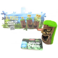 Zolux Totem Tête Ki Pouss. 4.5 X 5.1 X 7.9 Cm. Décoration Aquarium. -lacompagniedesanimaux 3336023521770 4