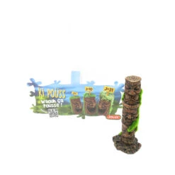 Zolux Totem 1 Colonnes Ki Pouss 5.2 X 4.6 X 13.1 Cm Décoration Aquarium -lacompagniedesanimaux 3336023521787 3