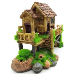 Zolux Cabane Moyen Modèle Ki Pouss 16 X 9 X 15 Cm Décoration Aquarium -lacompagniedesanimaux 3336023521824 3