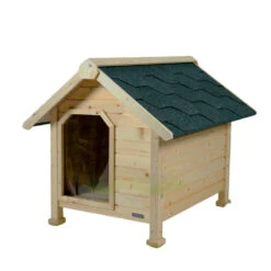 Zolux Niche En Bois Chalet Large Dimension Extérieure 101 X 94 Cm H 94 Cm Pour Chien -lacompagniedesanimaux 3336024001578 1