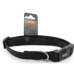 Zolux Collier Nylon 40 - 50 Cm X 20 Mm Noir Pour Chien. -lacompagniedesanimaux 3336024636510 3