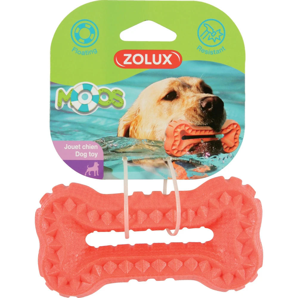 Zolux Jouet Os Moos TPR Flottant 13 Cm X 2.5 Cm Pour Chien 6 Zolux Jouet Os Moos TPR Flottant 13 Cm X 2.5 Cm Pour Chien – Image 4