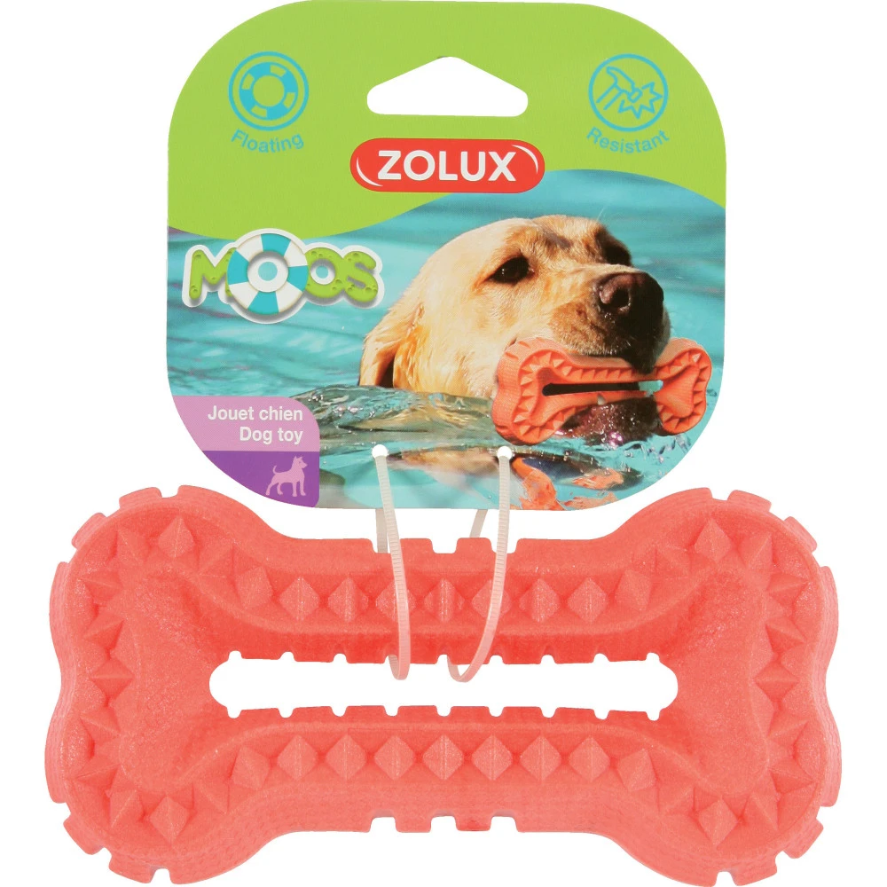Zolux Jouet Os Moos TPR Flottant 16 Cm X 3 Cm Pour Chien 3 Zolux Jouet Os Moos TPR Flottant 16 Cm X 3 Cm Pour Chien