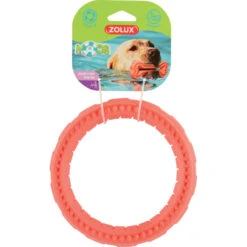 Zolux Jouet Anneau Moos TPR Flottant ø 17 Cm X 3 Cm Pour Chien
