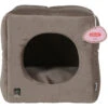 Zolux Cube Chesterfield Chambord Taupe. 35 Cm. Pour Chats. -lacompagniedesanimaux 3336025002468 2
