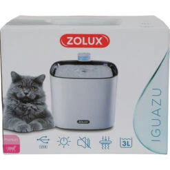 Zolux Fontaine Silencieuse IGUAZU. 3 Litres. Pour Chats Et Petits Chiens. Port USB. -lacompagniedesanimaux 3336025743484 5