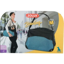 Zolux Sac Transport 44 X 24 X H33 Cm Bowling M Bleu Pour Chien Max 8 Kg -lacompagniedesanimaux 3336026235414 4
