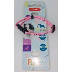 Zolux Collier PUPPY MASCOTTE 8 Mm 16 à 25 Cm Couleur Rose Pour Chiots -lacompagniedesanimaux 3336026667352 4