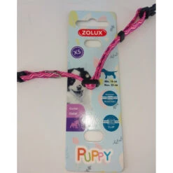 Zolux Collier PUPPY PIXIE 8 Mm 16 à 25 Cm Couleur Rose Pour Chiots -lacompagniedesanimaux 3336026667413 6