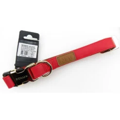 Zolux Collier IMAO MAYFAIR. 25 Mm. Réglable. Couleur Rouge. Pour Chien. -lacompagniedesanimaux 3336026667703 3