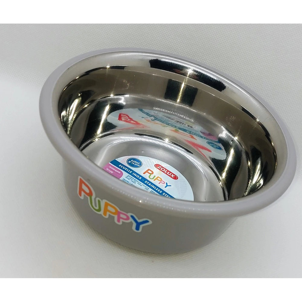 Zolux Ecuelle Inox PUPPY ø 16.5 Cm Couleur Taupe Pour Chien 3 Zolux Ecuelle Inox PUPPY ø 16.5 Cm Couleur Taupe Pour Chien