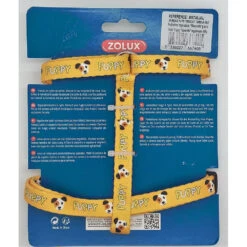 Zolux Harnais S PUPPY MASCOTTE 13 Mm 27 à 42 Cm Couleur Jaune Pour Chiots -lacompagniedesanimaux 3336027667405 3