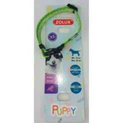 Zolux Collier PUPPY PIXIE 8 Mm 16 à 25 Cm Couleur Vert Pour Chiots -lacompagniedesanimaux 3336027667412 5