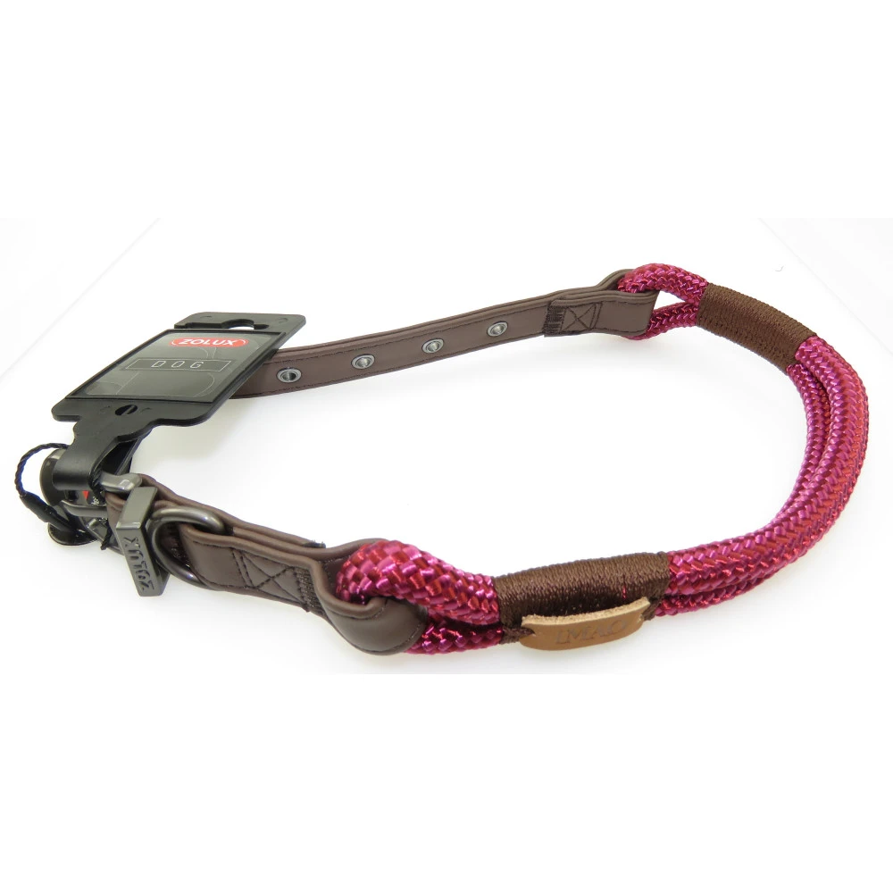 Zolux Collier IMAO 50 Cm X 9 Mm Hyde Park Fuchsia Pour Chien 3 Zolux Collier IMAO 50 Cm X 9 Mm Hyde Park Fuchsia Pour Chien