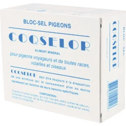 Zolux Bloc Sels Minéraux 1 Kg Coqselor Pour Pigeon, Volaille Et Oiseaux
