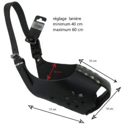 Zolux Muselière De Frappe Taille 1 Couleur Noir Pour Chien -lacompagniedesanimaux 3484152130315 3