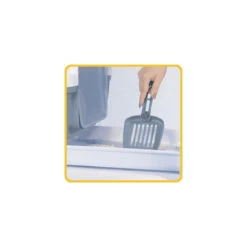 Zolux - Maison Toilette Clever Gris Bleu -lacompagniedesanimaux 8003507987081 4