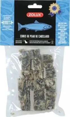 Zolux Friandises Cubes Peau Cabillaud Chien 70 G