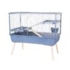 Zolux Cage NEO Life Lapin Bleu 99 X 54 X 92 Cm -lacompagniedesanimaux zolux cage neo life lapin bleu 99 x 54 x 92 cm