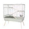 Zolux Cage NEO Life Lapin Vert 99 X 54 X 114 Cm -lacompagniedesanimaux zolux cage neo life lapin vert 99 x 54 x 114 cm