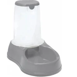 Zolux Distributeur De Croquettes Gris Pierre 1,5 Kg