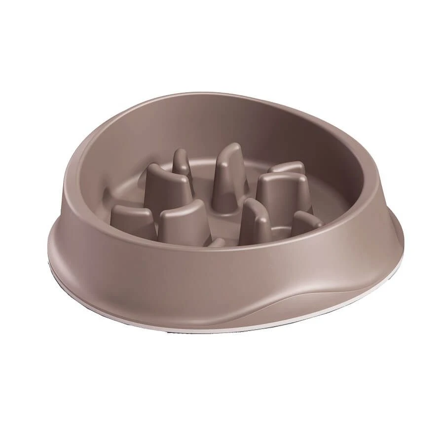 Zolux Ecuelle Anti-glouton Taupe 1 L 3 Zolux Ecuelle Anti-glouton Taupe 1 L