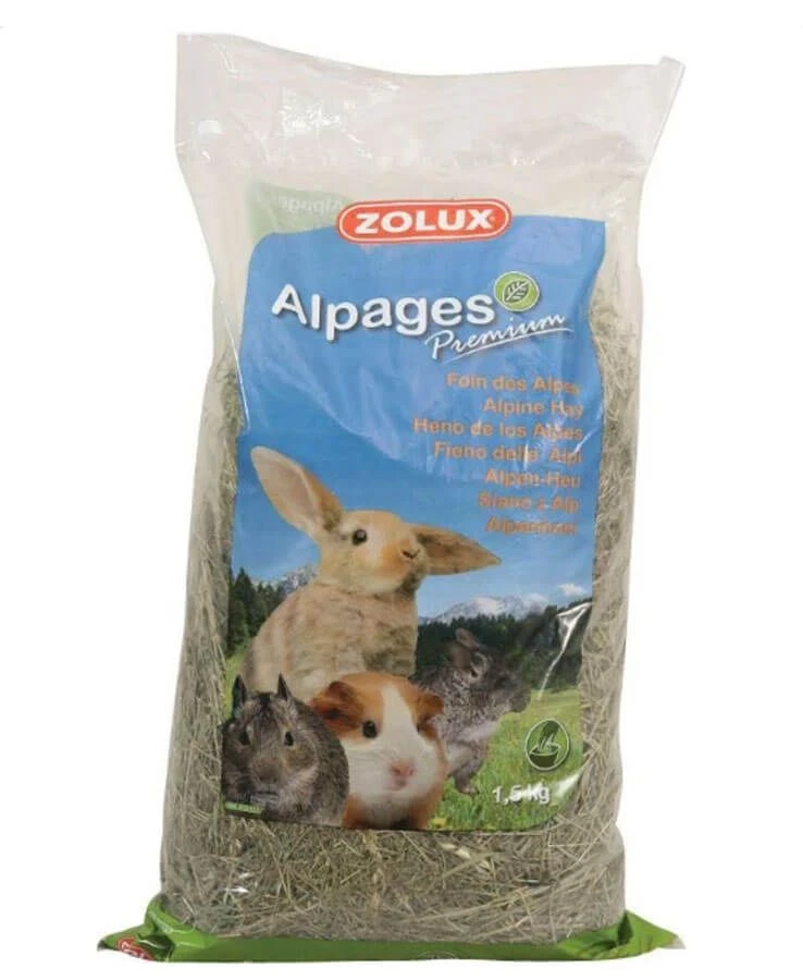 Zolux Foin Alpages Premium 1,5 Kg 3 Zolux Foin Alpages Premium 1,5 Kg